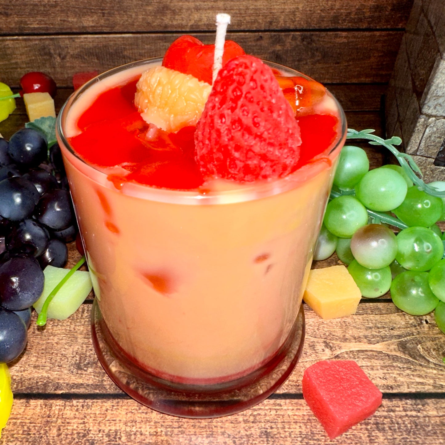 Candy Sunrise Cocktail Candle