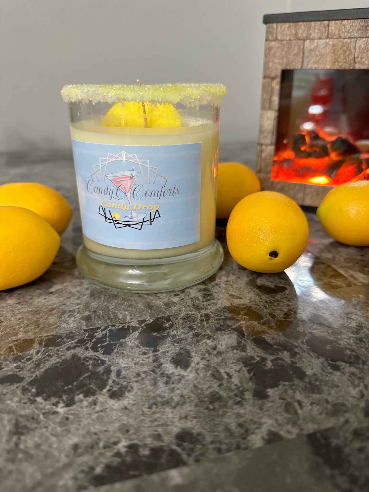 Candy Drop Cocktail Candle